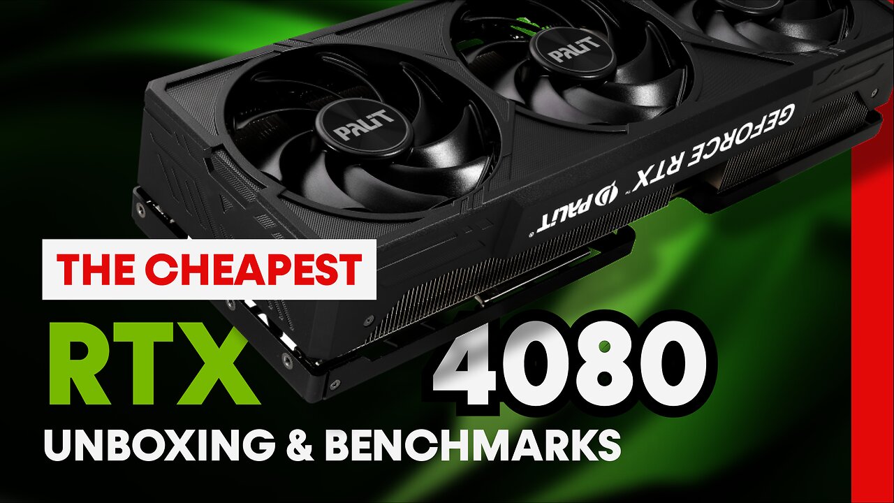 The Cheapest RTX 4080 Unboxing! With Benchmarks