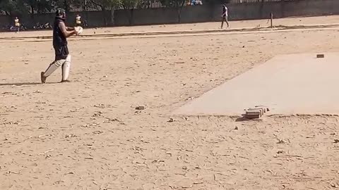 Cricket Bating by me at Ground