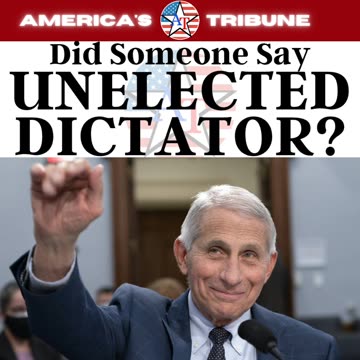 Democrats forget about their Unelected Dictator