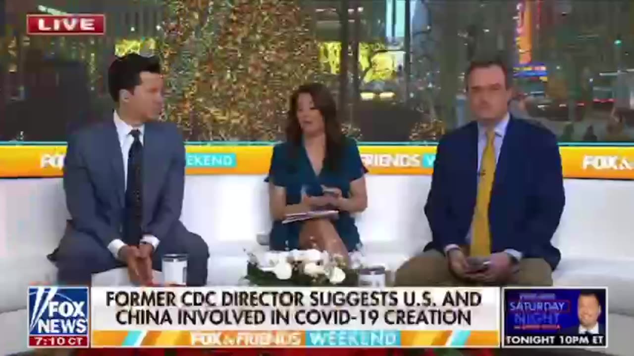 Former CDC director suggests US and China involved in COVID-19 creation