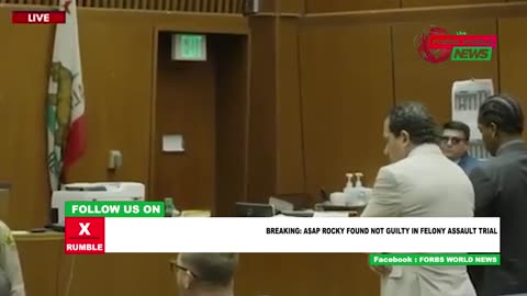 ASAP Rocky found "not guilty"