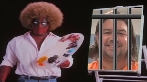 Deadpool got some painting skills! #DOA