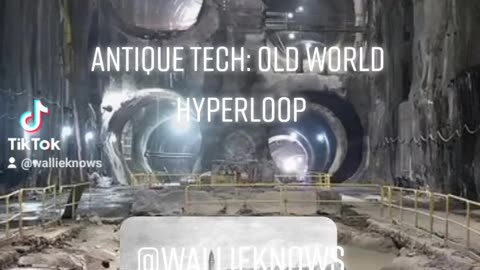 Antique tech old world Hyperloop