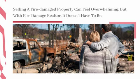 Fire Damage Real Estate Agent