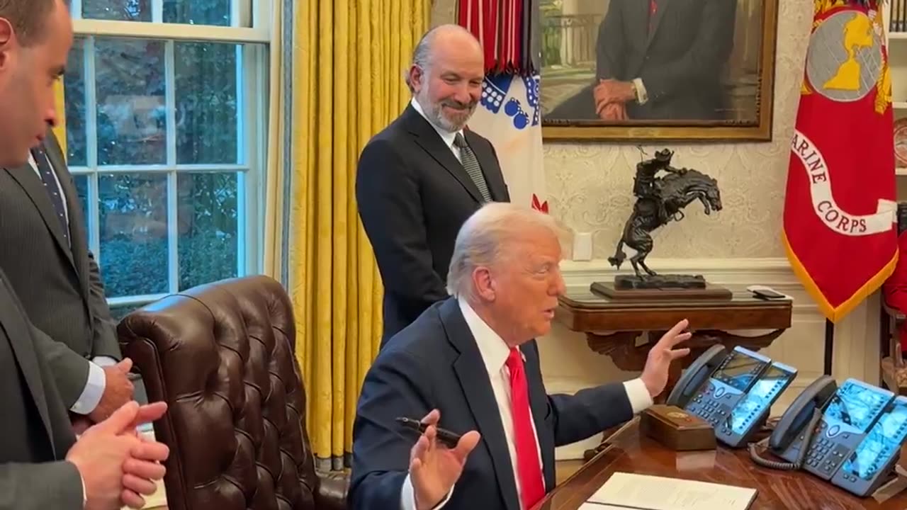 President Trump signs the ‘Deranged Jack Smith’ executive order.