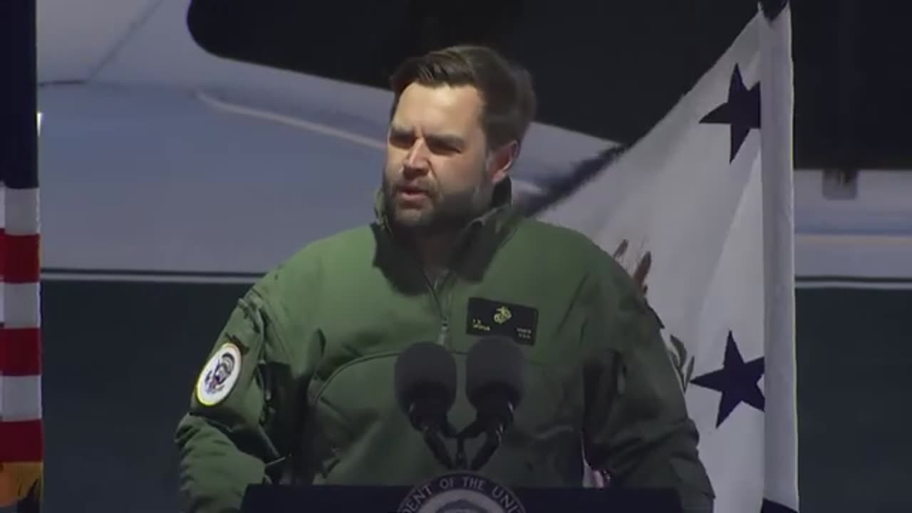 VP Vance’s speech at Marine Corps Base Quantico