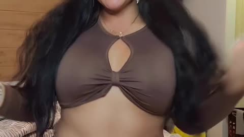 Very nice hot girl fun video