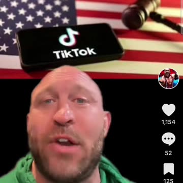 Ryback saying on tiktok isnt complete banned for a bit just temporarily 01/19/25