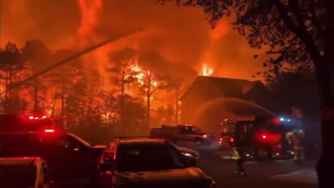 Myrtle Beach Wildfire rages on