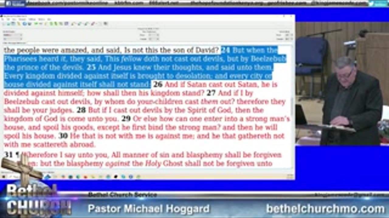 Blasphemy Against The Holy Spirit Part 2- Mike Hoggard