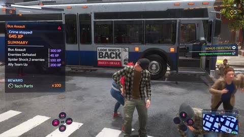 Spider Man 2 Stop Bus Assault