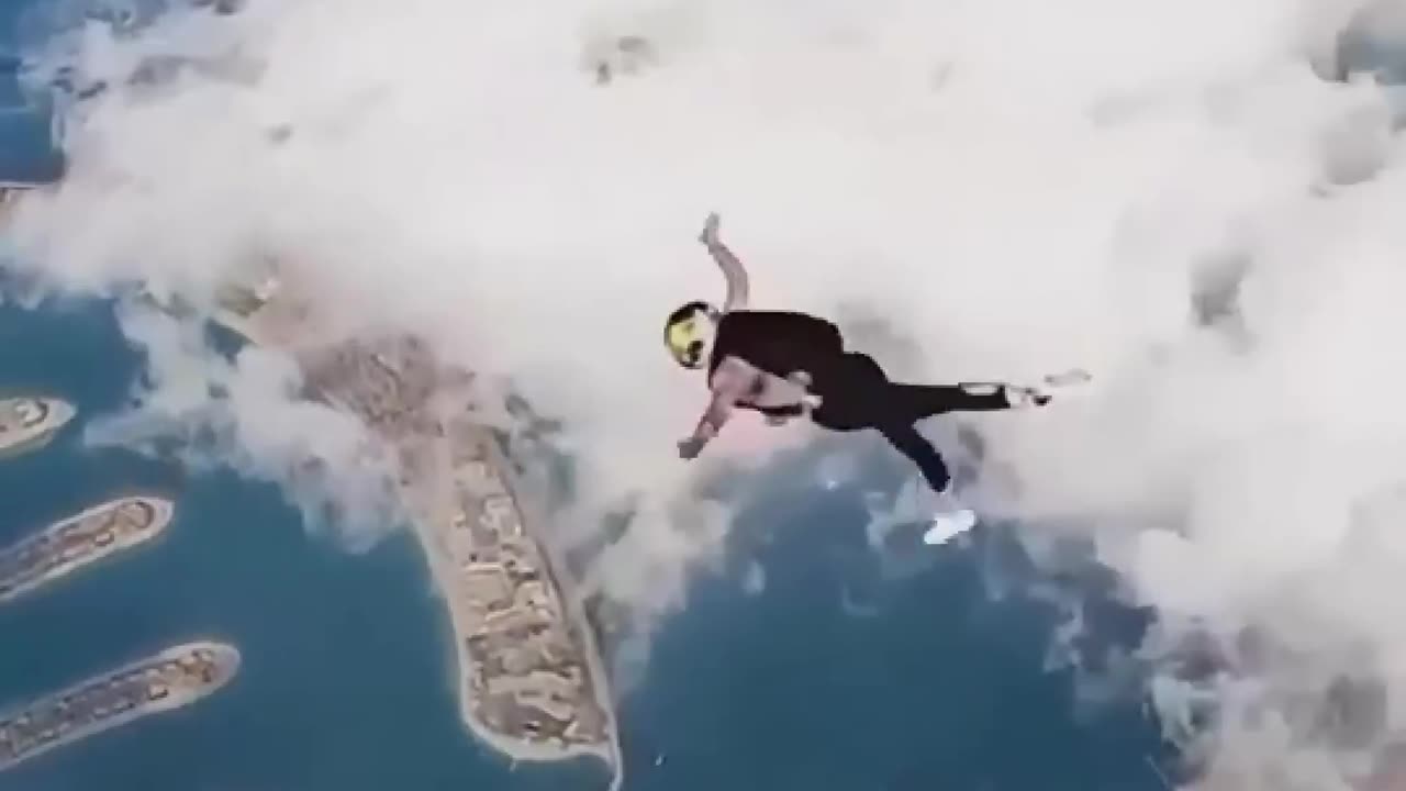 Sky Dive in Dubai !