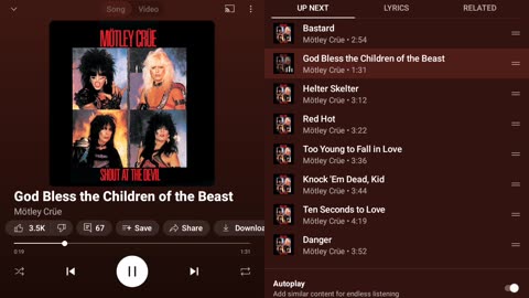 Motley Crue Shout at the Devil Full Album