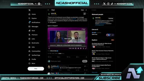 Daily Crypto & Finance News - XRP Holders This Is Getting Ridiculous (Bitcoin vs XRP)