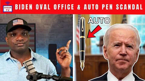 Biden’s Fake Oval Office & Autopen Scandal EXPOSED!