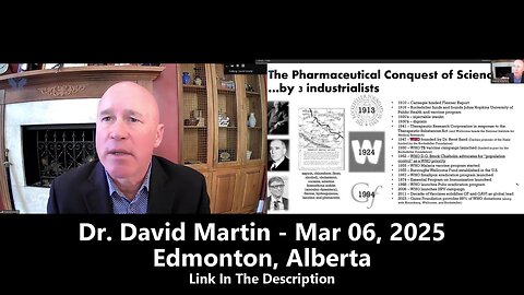 Dr. David Martin - Mar 06, 2025 - Edmonton, Alberta