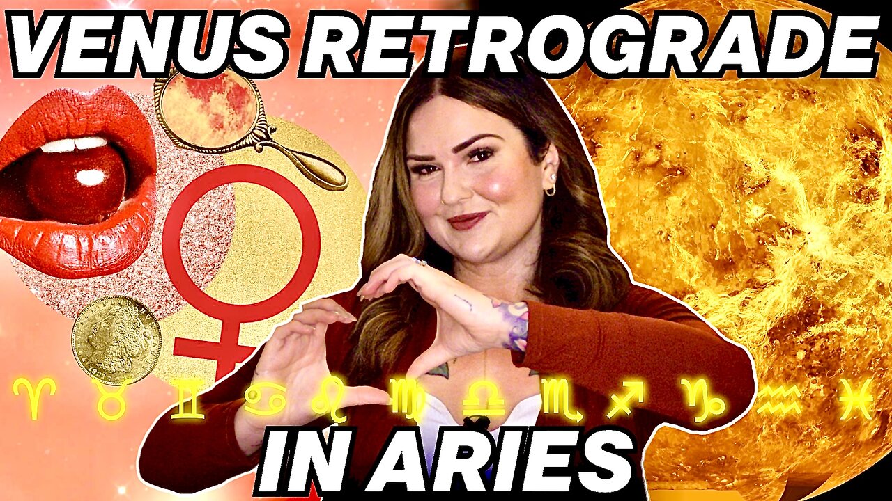 Venus Retrograde in Aries 2025 | All 12 Signs