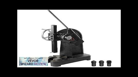 VEVOR Arbor Press 3 Ton Ratchet Type Arbor Press Ratchet Leverage Arbor Review