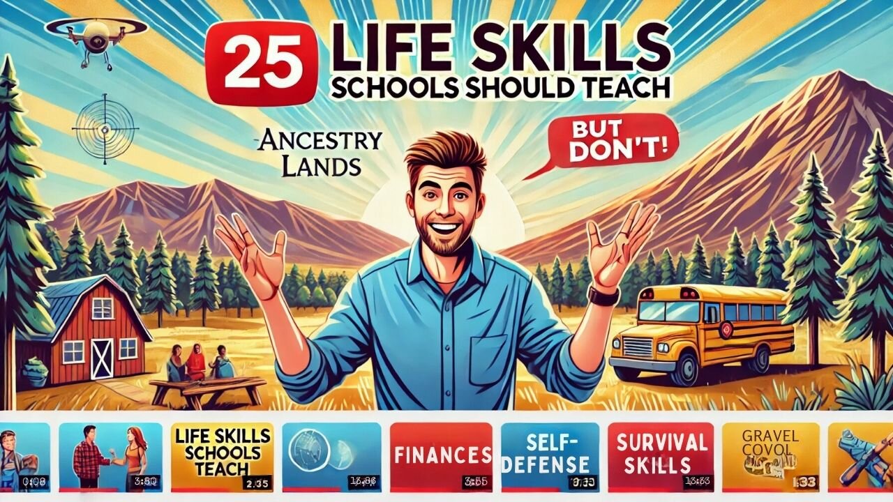 25 Life Skills You never learned in School. Build your Life Skills here!