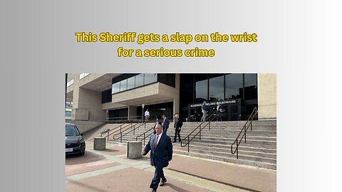 Footage has been released from when Massachusetts Sheriff was arrested