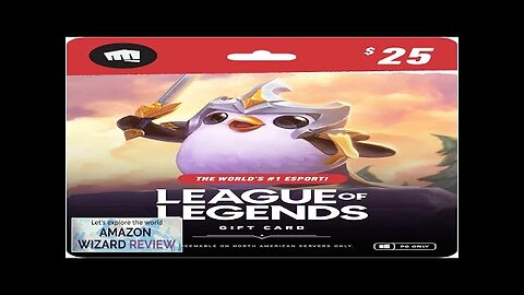 League of Legends $25 Gift Card NA Server Only Online Game Review