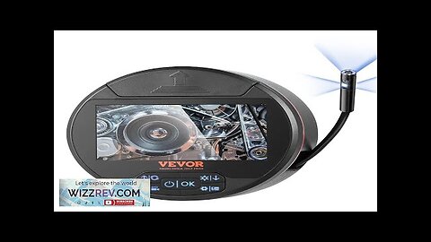 VEVOR Borescope Triple Lens Endoscope Camera with 4.3" IPS Screen 8 + Review