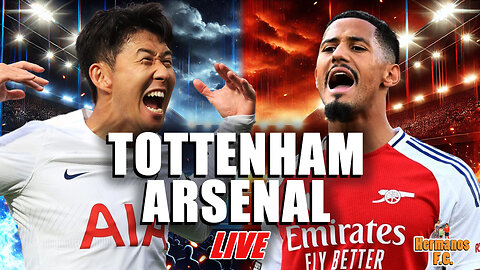 Arsenal vs Tottenham | Premier League’s Fiercest Rivalry 🔥 LIVE!