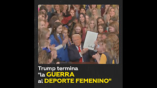 Trump prohíbe a hombres participar en competiciones de mujeres