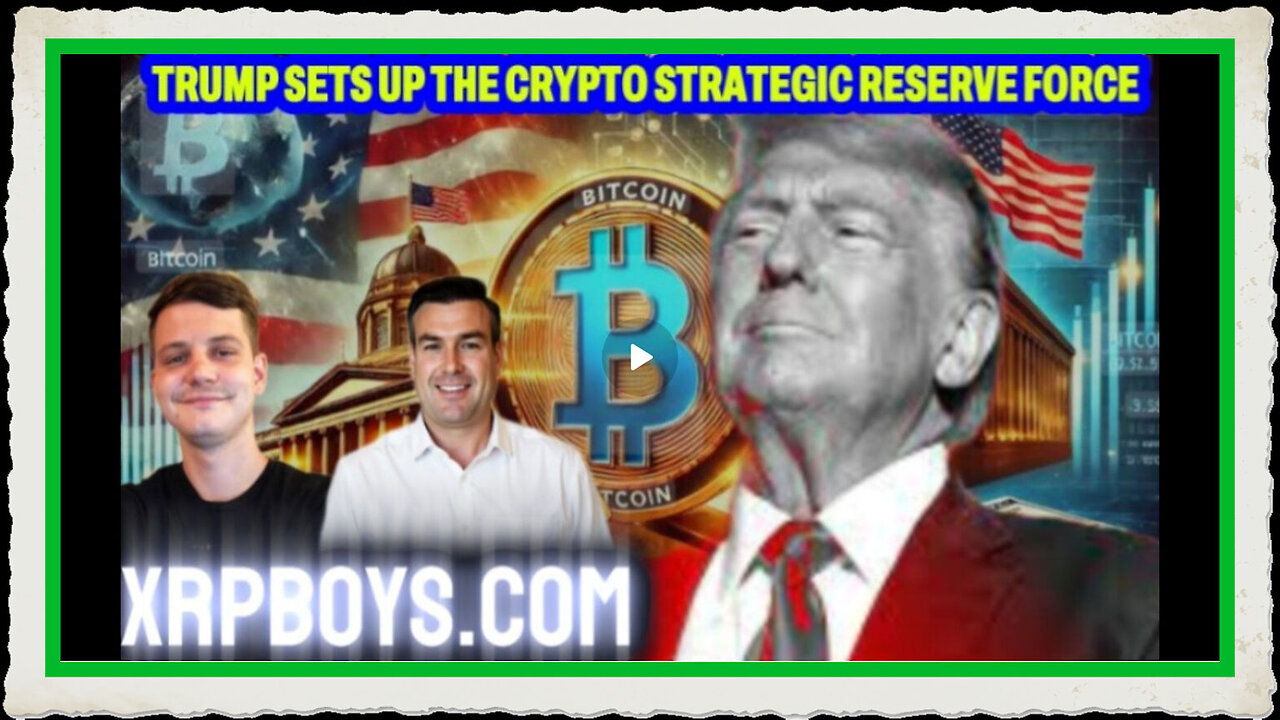 TRUMP SETS UP THE CRYPTO STRATEGIC RESERVE FORCE WITH PAUL BROOKER ZAC ZERFOSS