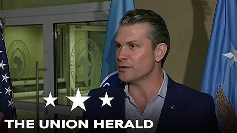 Defense Secretary Hegseth Holds a Press Conference at AFRICOM Command Headquarters