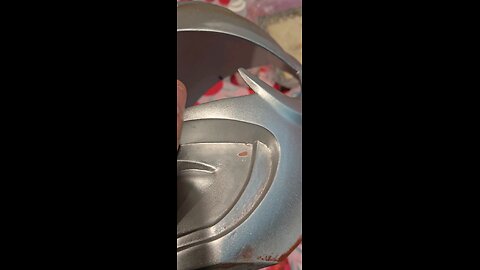 "Easy Trick to Fix Paint Runs on Cosplay Helmets! 🎨⚒️ #Cosplay #DIY #PaintingTips #HowTo #FixIt"