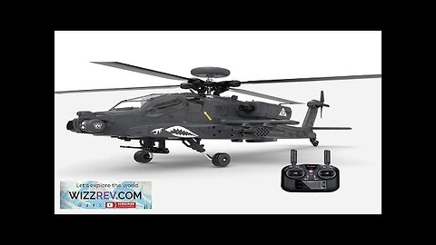 YXZNRC F11-S 1:32 AH-64 Apache Scale 2.4G 6CH GPS Altitude Hold Optical Review