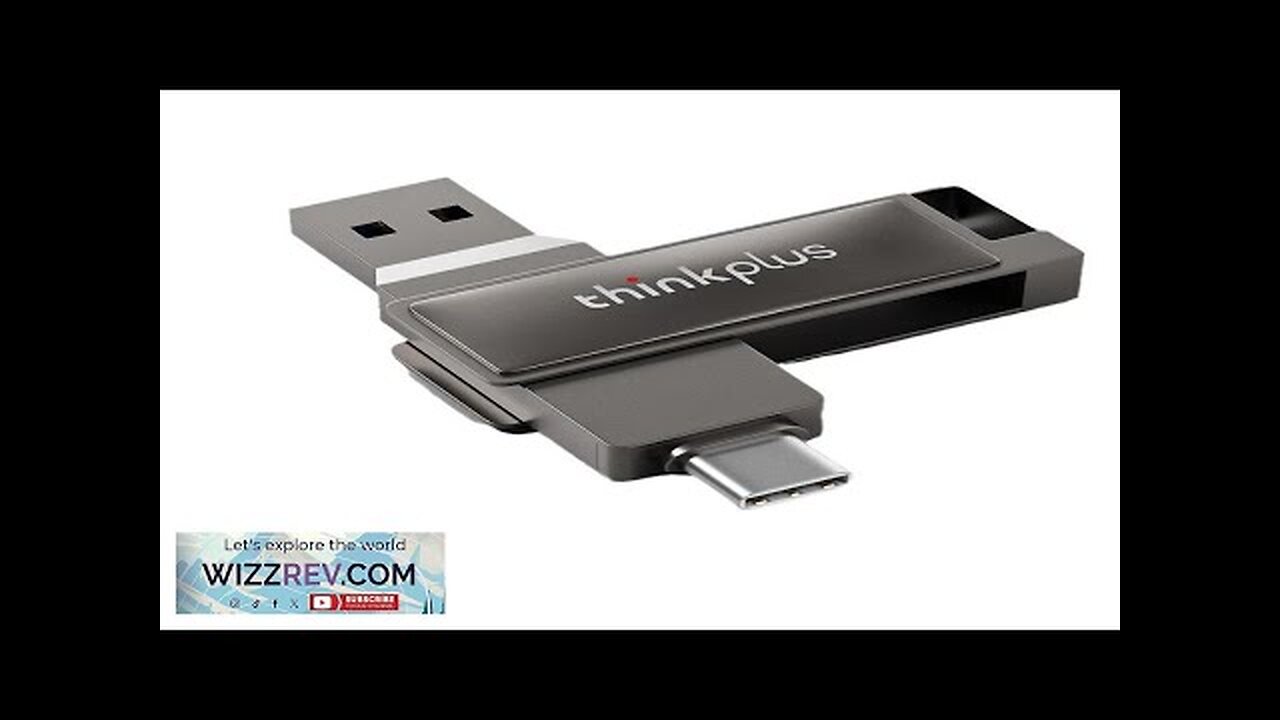 Lenovo Thinkplus MU233 USB3.2 Flash Drive High Speed Dual-interface ...