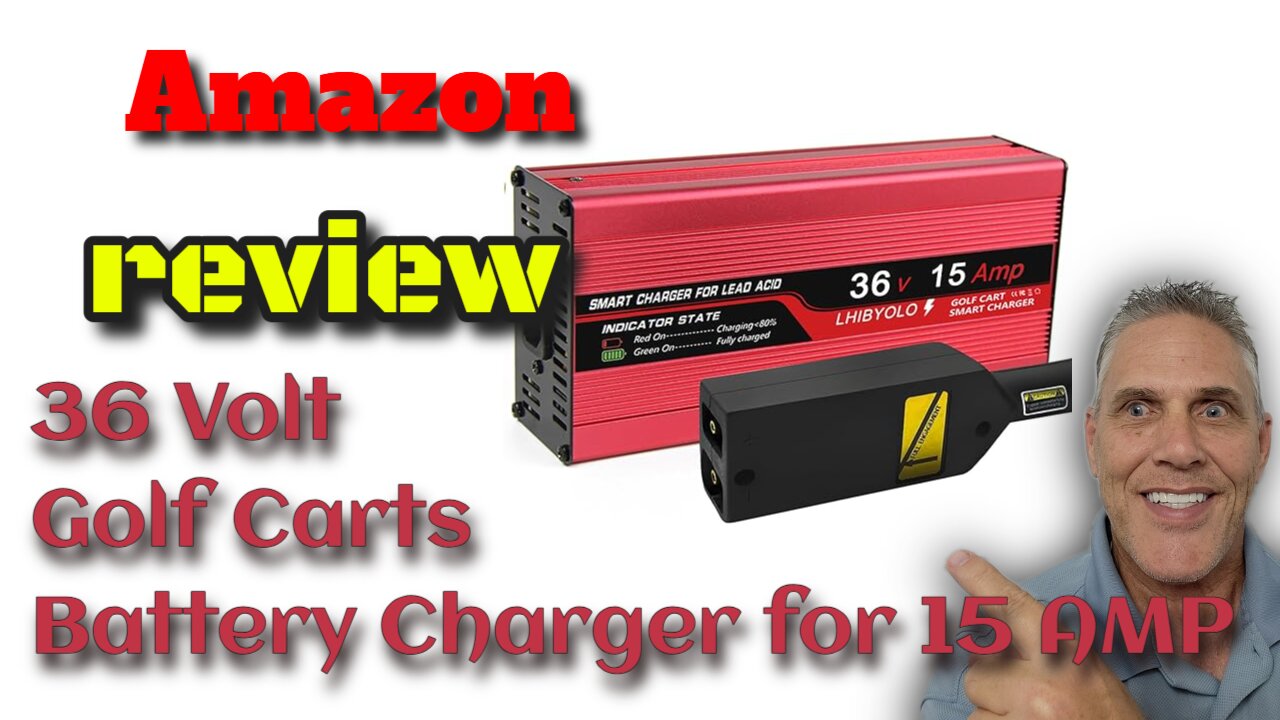 36 Volt Golf Carts Battery Charger for 15 AMP #Review