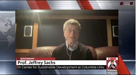 Prof. Jeffrey Sachs : Is War With Iran Inevitable?