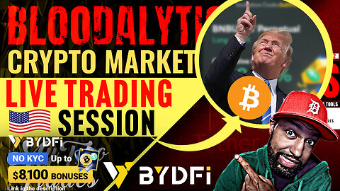 Trump's Crypto Market Manipulation: Can the Pump Survive? Live Trading with Bloodalytics