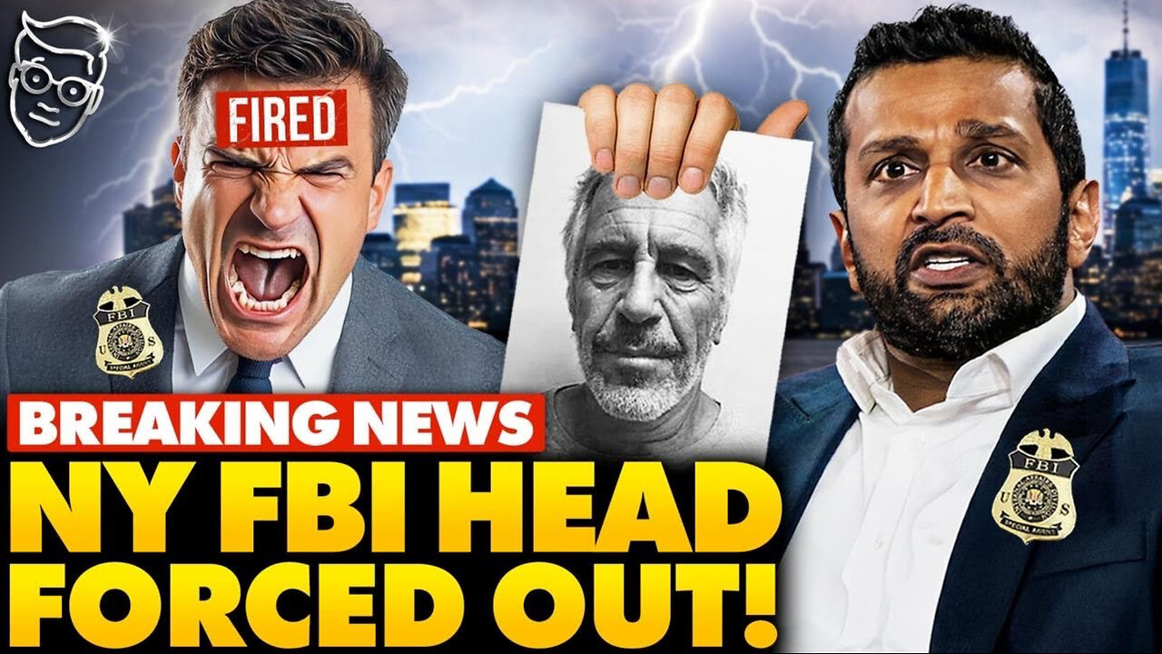 Kash Patel FIRES New York's FBI Head For HIDING Epstein Evidence