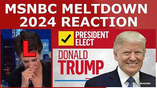 MSNBC 2024 Election Night Meltdown *REACTION*