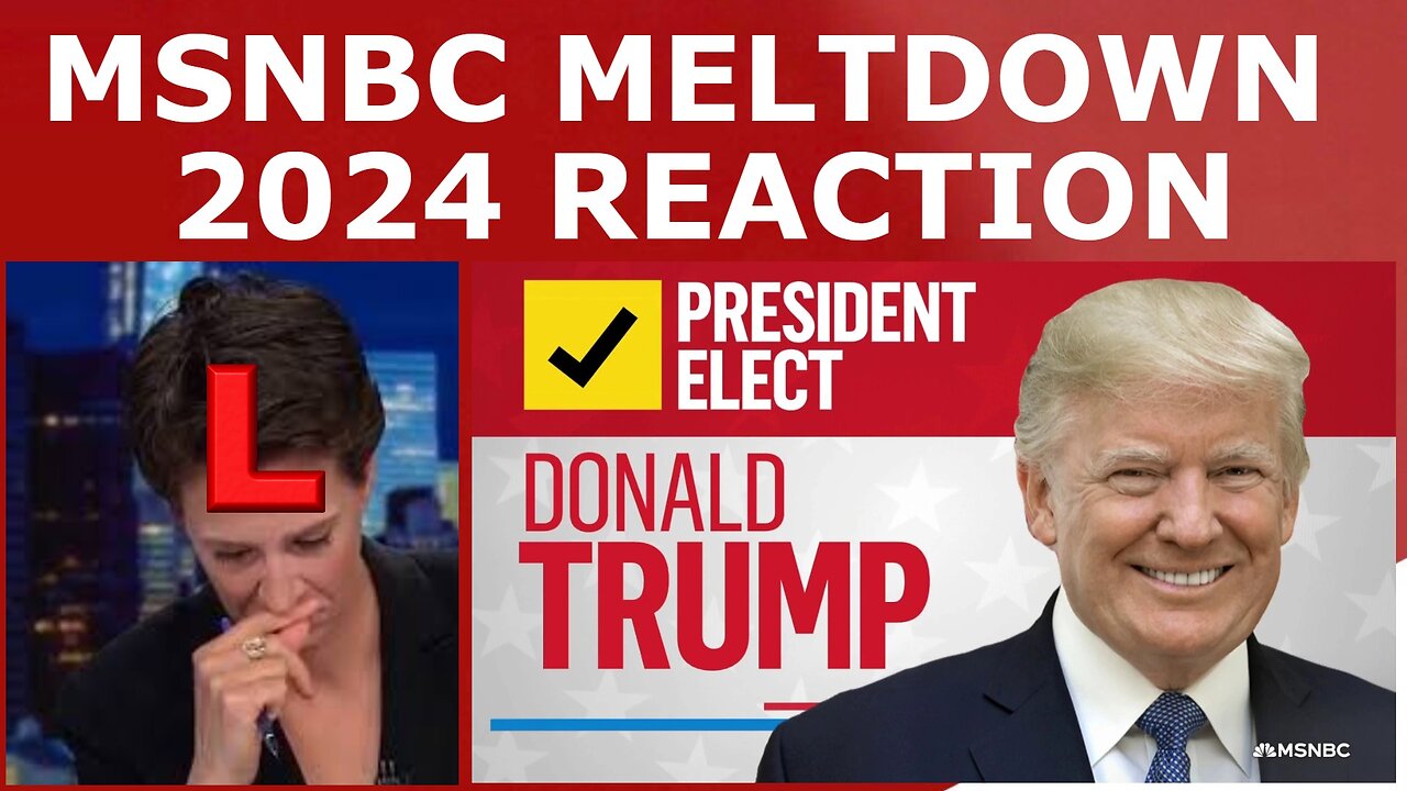 MSNBC 2024 Election Night Meltdown *REACTION*