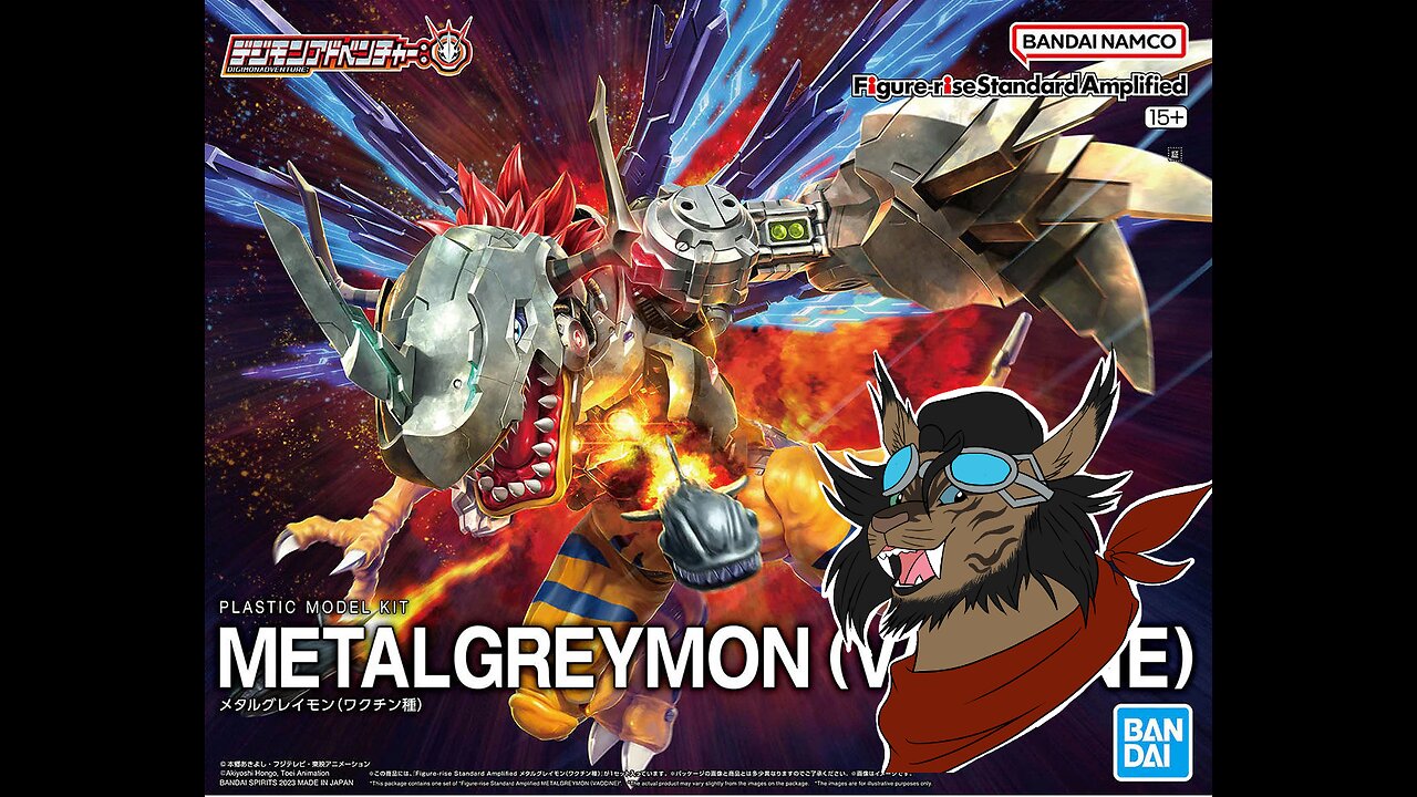 MetalGreymon kit build stream