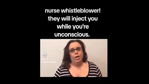 NURSE WARNS! "They will inject you while you're unconscious" 💉💀 '"Biologics" & Forced Flu Shots Happening in US Hospitals.'