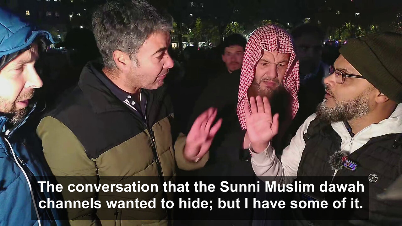 Faraz The Honest Muslim Vs Hashim And Ibn Hazm The Not So Honest Sunni Muslims At Speakers Corner