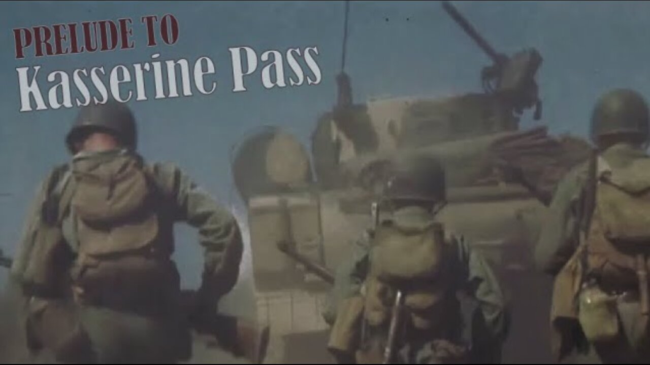 Sensationally restored COLOR FOOTAGE by George Stevens, Egypt & North Africa 43 Prelude to Kasserine