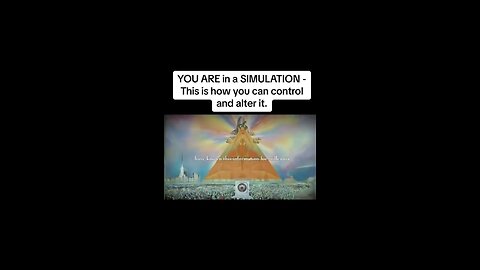 Are we in a Simulation? Here's How to Control and Change Your Reality.✨