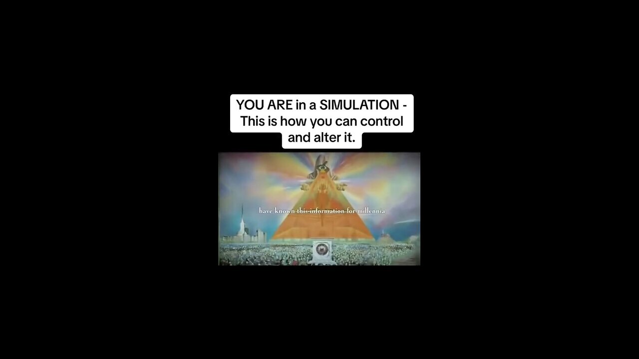 Are we in a Simulation? Here's How to Control and Change Your Reality.✨