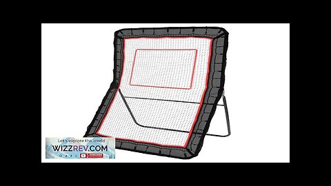 VEVOR Lacrosse Rebounder for Backyard 4x7 Ft Volleyball Bounce Back Net Pitchback Review