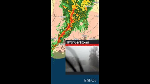 Severe Thunderstorm in USA Louisianna and Mississipi - March 4, 2025