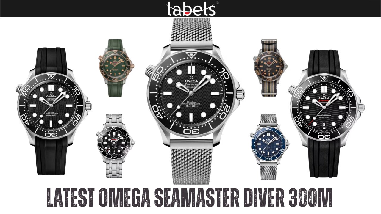 BEST QUALITY OMEGA SEAMASTER DIVER 300M WATCH BY LABELS