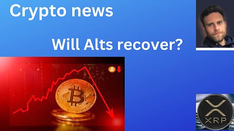 Crypto news Will Alts recover?