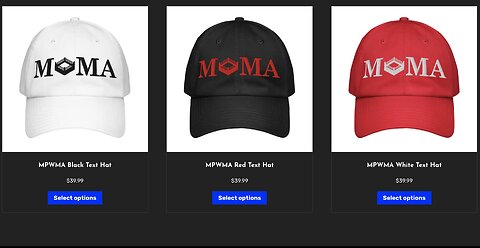 MPWMA’s New Hats! Black Text Edition! Get Them Before They’re Gone! #shorts